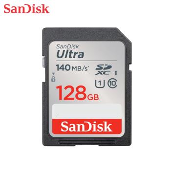 【現貨免運】 SanDisk Ultra 128GB SDXC C10 UHS-I 相機 記憶卡 SD卡 速度140MB/s 10年保固