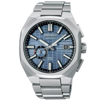 SEIKO精工 Astron 廣告款 太陽能 GPS定位 鈦金屬腕錶 (3X62-0AA0B/SSJ013J1) SK044