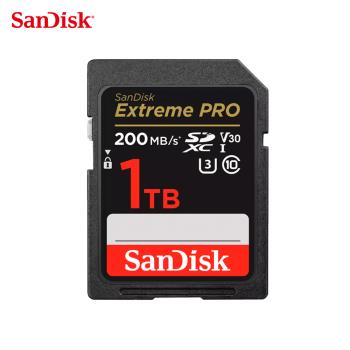 【現貨免運】SanDisk Extreme PRO 1TB SDXC U3 V30 專業 相機 攝影機 高速 記憶卡