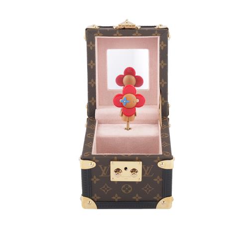 LOUIS VUITTON Wood Epi Vivienne Saint Valentine Doll Pink 878633