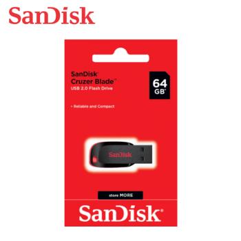 【現貨免運】SanDisk CZ50 Cruzer Blade 64GB USB 2.0 隨身碟