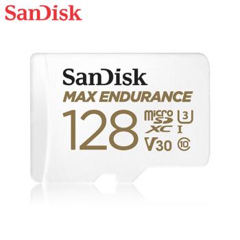 【現貨免運】SanDisk 128GB 極致耐寫度 MAX ENDURANCE microSD 監控設備適用