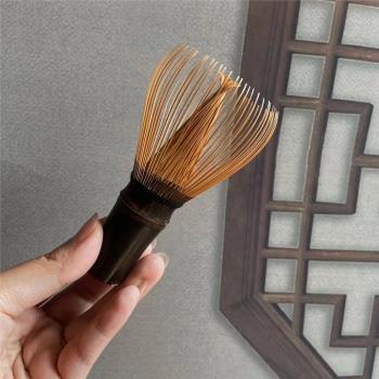 宋代點茶工具茶筅套裝百本立陳金信宋朝點茶茶具竹副帥茶筅攪拌刷