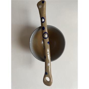自家文創手作咖啡茶用陶瓷攪拌棒混合棒