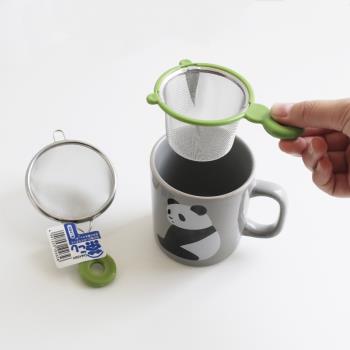 日本進口迷你中藥煎藥用茶漏茶濾網泡茶配件茶具茶葉過濾器泡茶勺