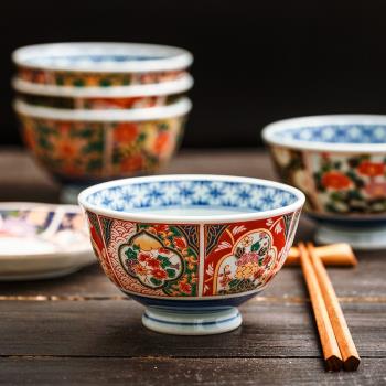 陶趣居 有田燒米飯碗 陶瓷碗家用碗日本進口粥碗復古典古伊萬里碗