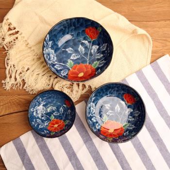 復古風宮廷風精致好看的日本碗原裝進口家用日式和風創意定食餐具