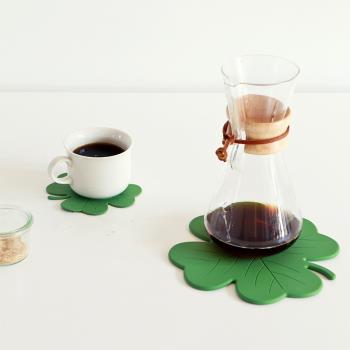 Dailylike韓國創意可愛形狀餐桌墊ins防水硅膠隔熱墊咖啡杯茶杯墊