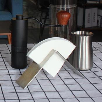 扇形通用不銹鋼咖啡擺放架濾紙