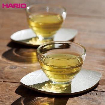 日本原裝HARIO茶杯咖啡杯加厚耐熱玻璃茶杯敞口綠茶杯咖啡杯170ml