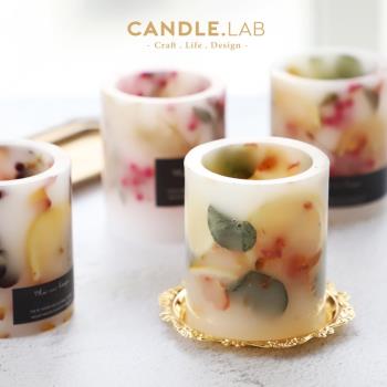 CANDLE.LAB | 中空防風蠟燭托蠟燭臺塑料PC模具金色銀色雕花托盤