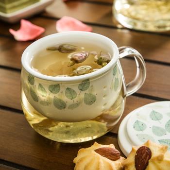 愛屋格林陶瓷馬克杯帶蓋北歐ins美式創意個性家用花茶杯水杯茶杯
