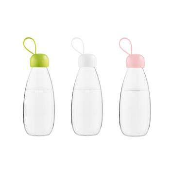 emoi基本生活環保隨身杯學生兒童杯子便攜塑料水杯可愛防漏隨手瓶
