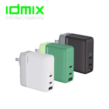 【IDMIX】 POWER CUBE P140 GaN 氮化鎵快充充電器