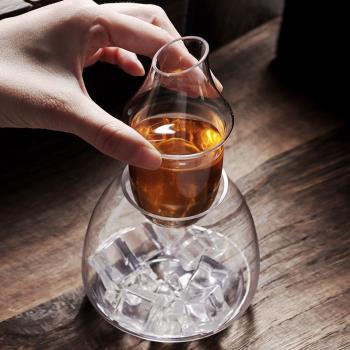 日式果酒清酒具玻璃酒具套裝分酒器小號小酒盅白酒杯烈酒冰酒壺瓶