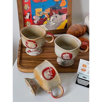 粗陶創意禮物女生杯子