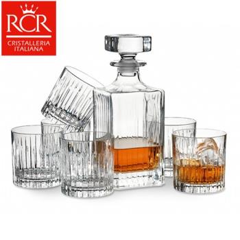 創意大利原裝進口RCR永恒家用玻璃茶高檔水晶杯威士忌洋啤酒杯子
