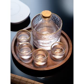 日式喝酒杯子酒壺清酒杯白酒杯燒酒杯果酒清酒米小梅子酒杯具果燙