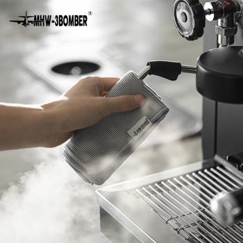 轟炸機吧臺抹布吸水套裝不掉毛巾帶掛環咖啡機清潔布奶茶店咖啡廳
