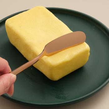 304黃油刀牛油刀奶酪甜品抹醬刀涂抹刀果醬抹刀加厚不銹鋼西餐刀