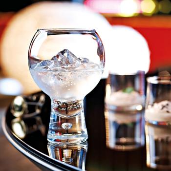 北歐ins風無鉛玻璃耐熱雞尾酒杯 果汁杯飲料杯創意氣泡水杯