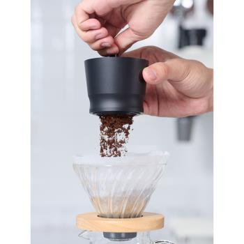 鋁合金磨豆機家用意式落粉器咖啡