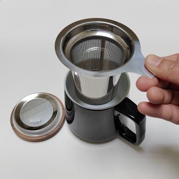 杯子過濾網內置茶網玻璃杯不銹鋼濾茶器茶具配件茶漏帶蓋茶葉漏網