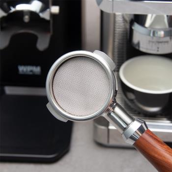 不銹鋼二次分水網意式咖啡機51/53/58mm手柄萃取過濾網燒結片通用