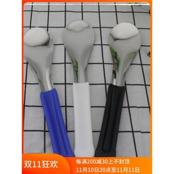 清貨出口304不銹鋼玫瑰花雪糕鏟義大利手工冰淇淋鏟分菜勺冰鏟子