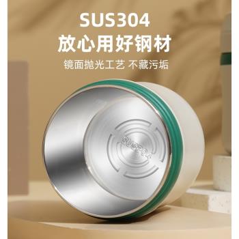 保溫咖啡杯304不銹鋼辦公喝水直飲杯男女帶蓋家用宿舍牛奶早餐杯