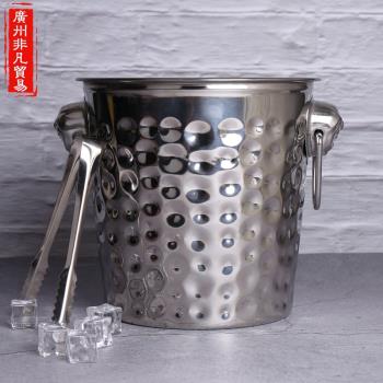 不銹鋼虎頭冰桶冰鎮奶茶店用小冰桶ktv酒吧桶創意香檳冰桶冰酒桶