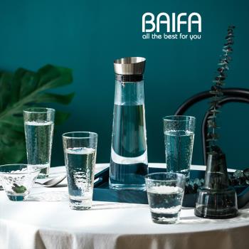 BAIFA北歐耐高溫夏季涼水壺 家用玻璃冰箱涼水杯創意飲料白開水壺