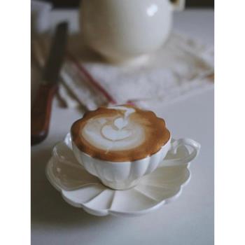 日單SM法式優雅花型下午茶紅茶杯杯碟套杯陶瓷茶杯咖啡杯