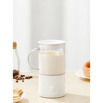 咖啡電動打奶泡機器家用自動冷熱奶泡打發器迷你攪拌杯綿密