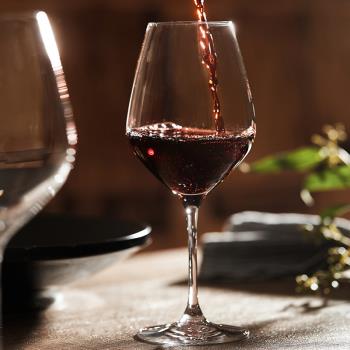 RONA洛娜捷克原裝進口高腳杯紅酒杯家用水晶玻璃香檳杯子葡萄酒杯