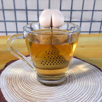 便便泡茶器硅膠創意大便卡通形象茶慮花茶茶包矽膠搞笑茶葉過濾器