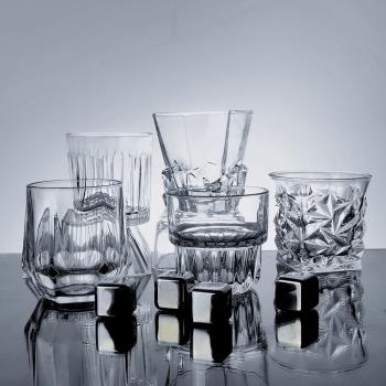 創意洋酒威士忌酒杯架冰河冰裂冰山鉆石傲柏白蘭地四方大容量杯架