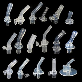 通用兒童替換吸管彎頭寶貝配件矽膠嘴寶寶吸嘴寶寶水杯壺配件