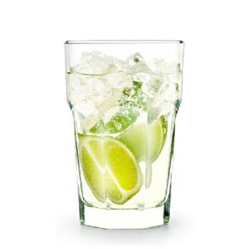 家用客廳透明玻璃水杯 必勝客杯子 超大加厚喝酒玻璃杯 ins果汁杯