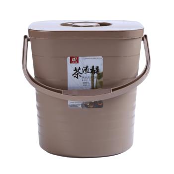 璞器茶具配件茶水桶塑料垃圾桶茶道桶茶盤廢水桶茶渣桶排水桶家用