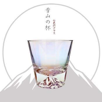 TJ北歐ins餐廳家用日式網紅玻璃厚重飲料威士忌酒杯冷飲雪山水杯