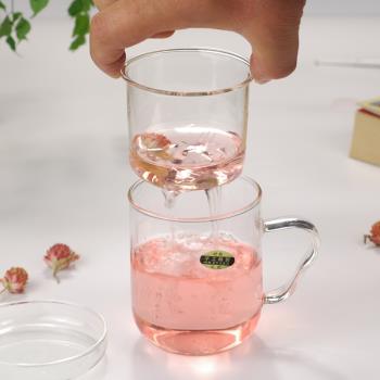 玻璃內膽蓋子茶具配件壺蓋子茶漏 茶道/零配 過濾 耐熱玻璃茶濾1