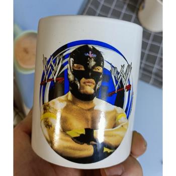 美式陶瓷杯子馬克杯水杯咖啡杯 WWE水杯 刷牙杯牛奶杯家用喝水杯