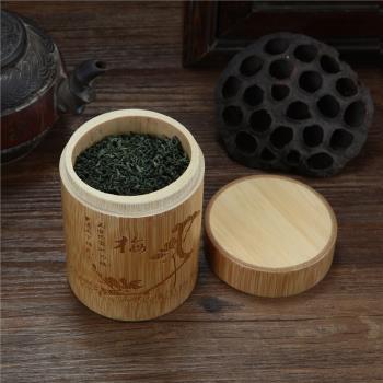 環保健康復古竹木加大密封茶葉罐