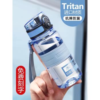 優之水之魔法師水杯tritan材質直飲夏天用的超輕學生負離子能量瓶