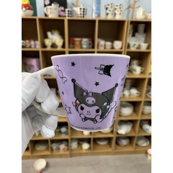 三麗鷗sanrio庫洛米kuromi陶瓷杯馬克杯杯子咖啡牛奶杯水杯卡通