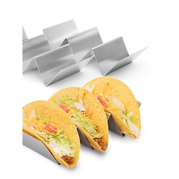 正鈺匠創意V型鋼板Tco塔可墨西哥玉米卷薄餅U型架食品級304不銹鋼