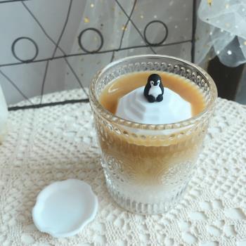 出口韓國可愛企鵝北極熊姆明漂浮茶濾不銹鋼茶漏茶杯伴侶創意泡茶