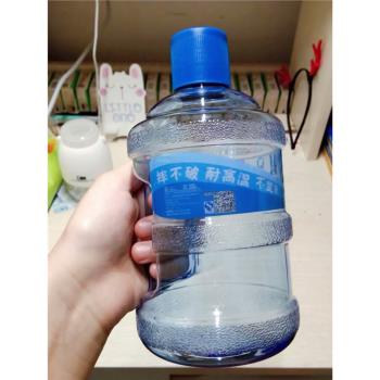 創意礦泉水瓶迷你水桶塑料杯夏季女學生便攜大容量水壺防漏隨手杯