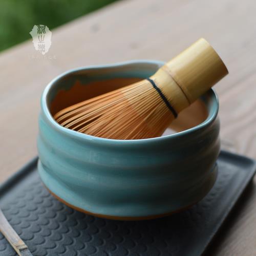 泥之器  茶碗廠家原礦青釉粗陶抹茶碗陶瓷日本茶道日式茶具干泡碗